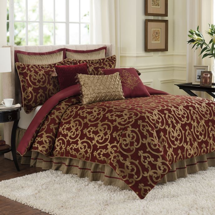 Veratex Byzantine Reversible Comforter Set Bed Bath Beyond