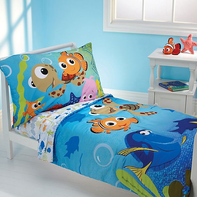 Disney Finding Nemo 4 Piece Toddler Bedding Set Bed Bath Beyond