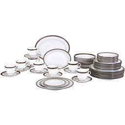 Noritake® Crestwood Platinum 50-Piece Dinnerware Set