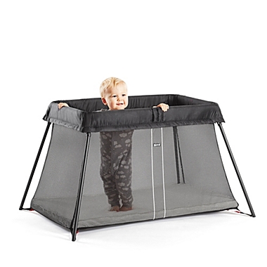 BABYBJORN&reg; Travel Crib Light in Black. View a larger version of this product image.