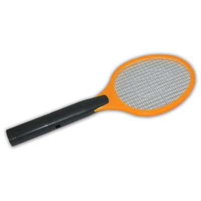 tennis racket shaped bug zapper