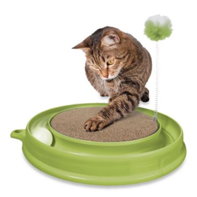Catit® Play 'n Scratch Cat Toy in Green 