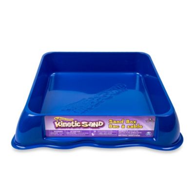 kinetic sand box with lid