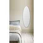 Alternate image 2 for Door Solutions&trade; Oval 18-Inch x 54-Inch Over-the-Door Mirror in Bronze