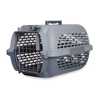 grey dog carrier