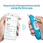 Alternate image 1 for Kinsa Smart Ear Bluetooth Instant Read Thermometer with Family Health Tracking App