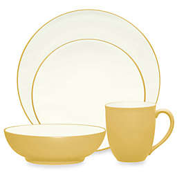 Noritake® Colorwave Coupe 4-Piece Place Setting in Mustard