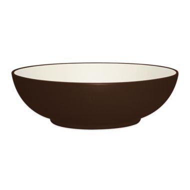 Noritake&reg; Colorwave Vegetable Bowl in Chocolate. View a larger version of this product image.