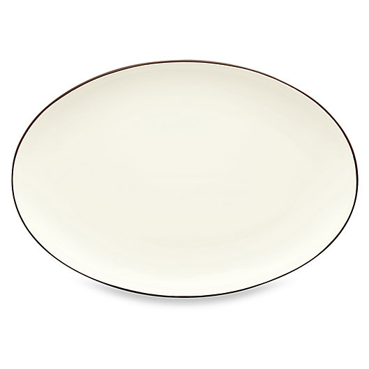 Alternate image 1 for Noritake® Colorwave 16-Inch Oval Platter in Chocolate