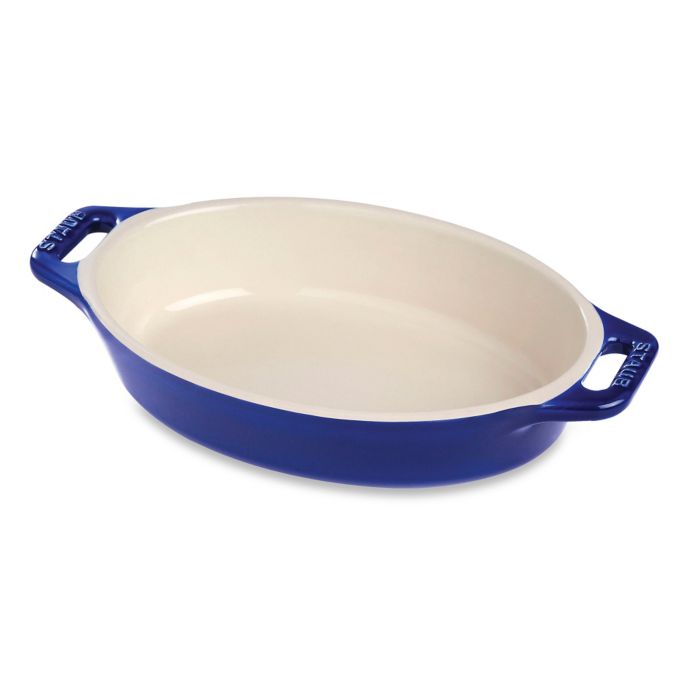 Staub 11-Inch Oval Baking Dish | Bed Bath & Beyond