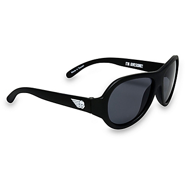 Babiators&reg; Classic Babiators Toddler Sunglasses in Black Ops. View a larger version of this product image.
