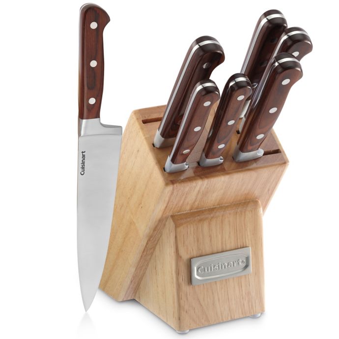 Cuisinart® PakkaWood 8Piece Cutlery Knife Block Set Bed Bath and