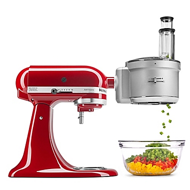 KitchenAid&reg; Food Processor with Commercial Style Dicing Kit Stand Mixer Attachment. View a larger version of this product image.