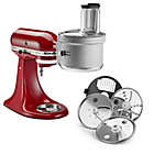 Alternate image 1 for KitchenAid&reg; Food Processor with Commercial Style Dicing Kit Stand Mixer Attachment