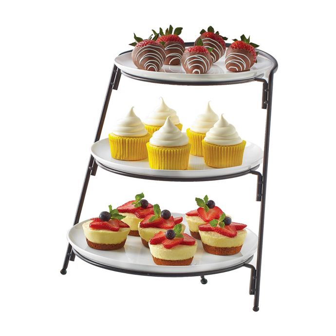 3 tier server tray