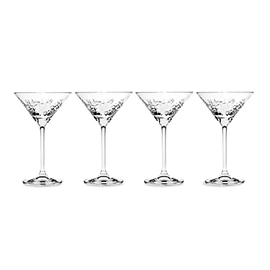 Top Shelf Graffiti Martini Glasses (set of 4). View a larger version of this product image.