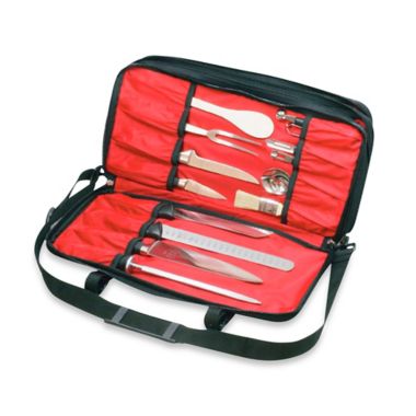 Mercer&reg; Zip Knife Case in Triple. View a larger version of this product image.