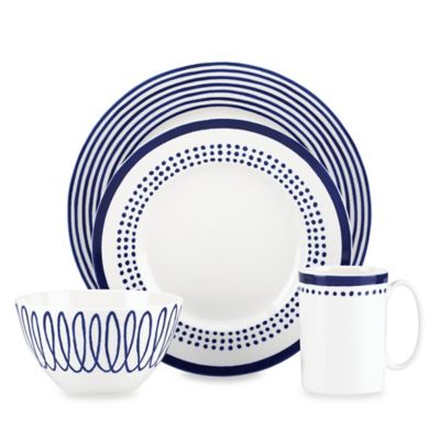 indigo dinnerware