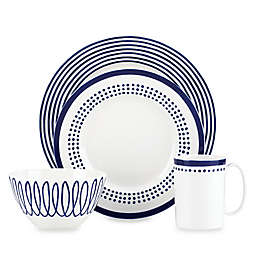 kate spade new york Charlotte Street™ East 4-Piece Place Setting in Indigo