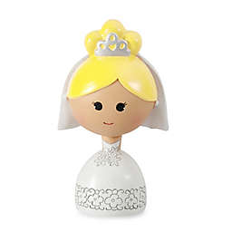 Ivy Lane Design™ Kokeshi Bride Figurine with Blond Hair/Fair Skin