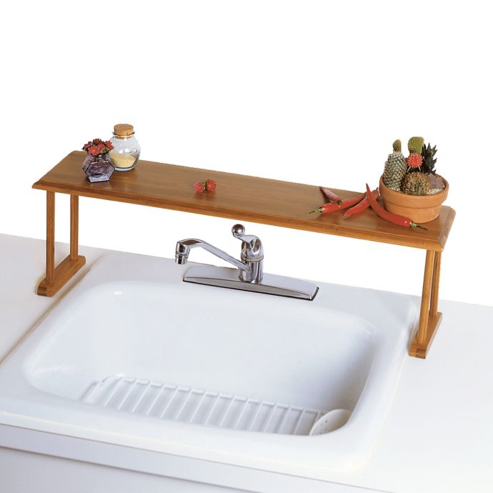 Lipper International Over The Sink Bamboo Shelf Bed Bath Beyond