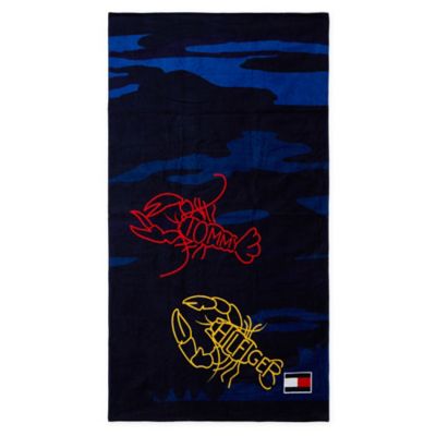 Tommy Hilfiger&reg; Electric Lobsters Beach Towel