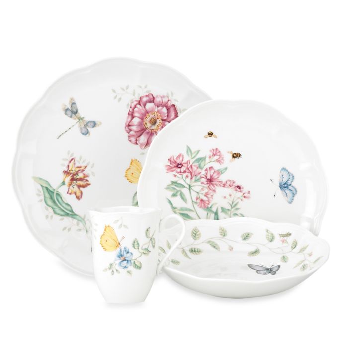 lenox butterfly meadow salad plates