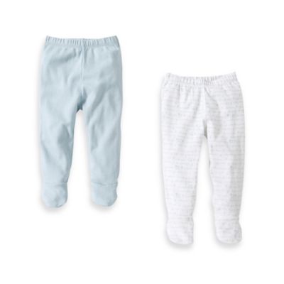 Download Burt's Bees Baby™ 2-Pack Organic Cotton Footed Pants in ...