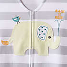 Alternate image 2 for HALO&reg; SleepSack&reg; Cotton Wearable Blanket in Grey Elephant