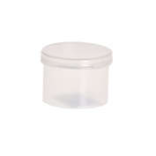 Sprayco&reg; Clear Cream Flip-Lid Jar