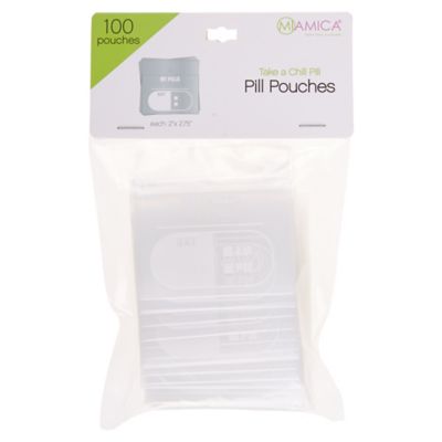 Sprayco&reg; 100-Count Pill Bags in White