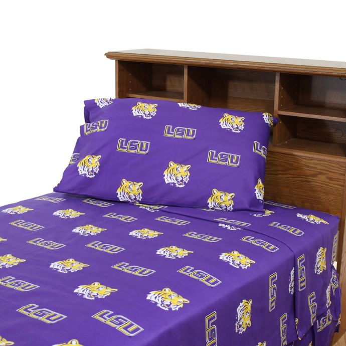 Louisiana State University Sheet Set Bed Bath Beyond