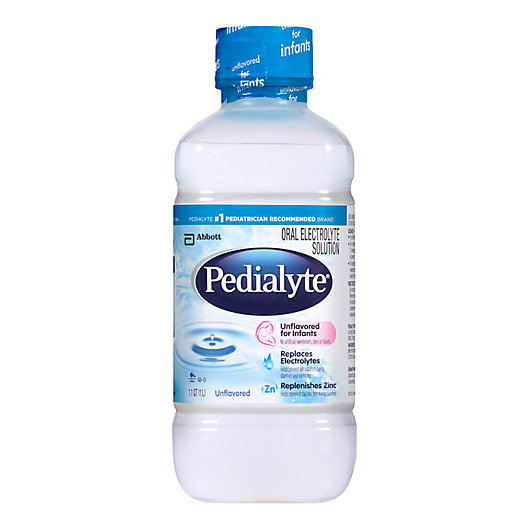 Alternate image 1 for Pedialyte® 33.8 oz. Unflavored Electrolyte Drink