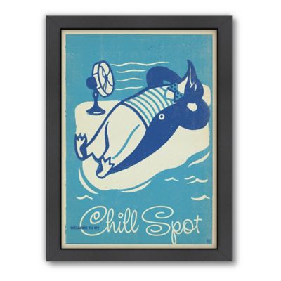 Americanflat &quot;Welcome to My Chill Spot&quot; 26.5-Inch x 20.5-Inch Digital Print