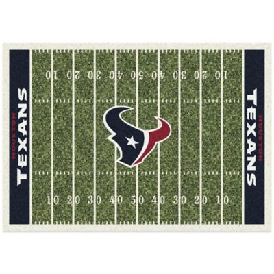 FANMATS Houston Texans 3 ft. x 6 ft. Football Field Rug Runner Rug 7353 -  The Home Depot