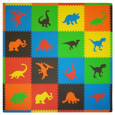 dinosaur baby play mat