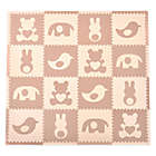 Alternate image 0 for Tadpoles&trade; by Sleeping Partners Teddy & Friends 16-Piece Playmat Set in Brown/Cream