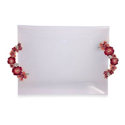 Quest Collection Frosted Glass Tray Bed Bath & Beyond