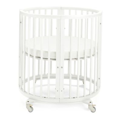 White Cribs Beds Stokke Sleepi Mini Crib Bundle With Mattress