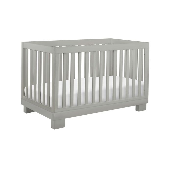 Babyletto Modo 3 In 1 Convertible Crib In Grey Buybuy Baby