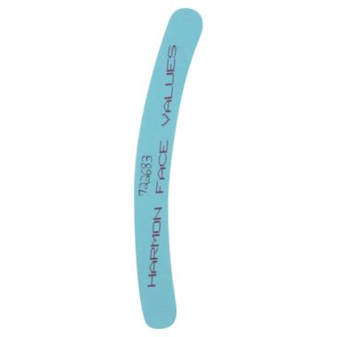 Harmon&reg; Face Values&trade; Curved Fine/Medium Emery Board in Blue. View a larger version of this product image.