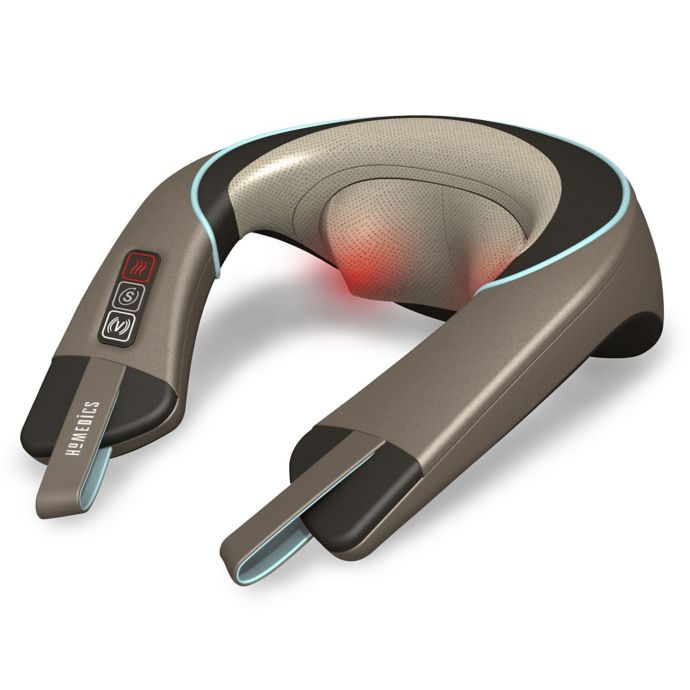 Homedics® Dual Comfort Pro Shiatsu And Vibration Neck Massager With Heat Bed Bath And Beyond