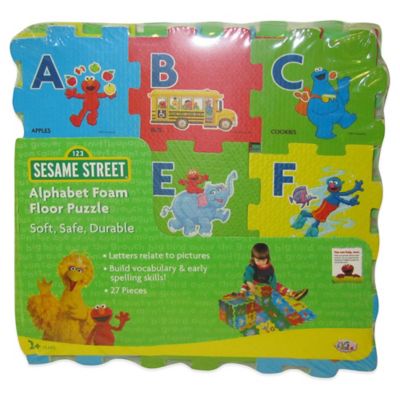 verdes abc's & 123's foam puzzle