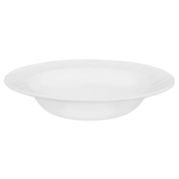Corelle® Boutique Swept 28 oz. Entree Bowl in White Bed Bath & Beyond