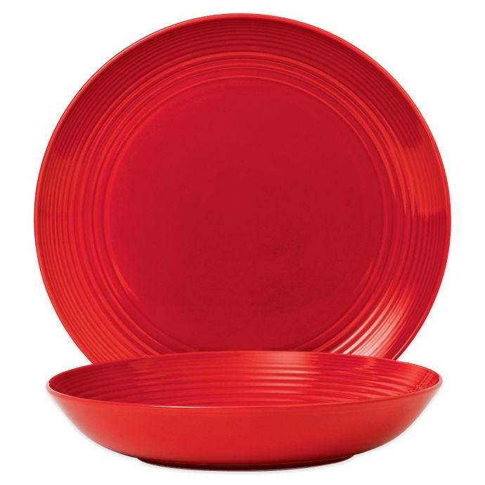 Gordon Ramsay by Royal Doulton® Maze Chili 2Piece Serving Set in Red