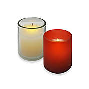 3-Inch Glass Flameless Votive Candle (Set of 4)
