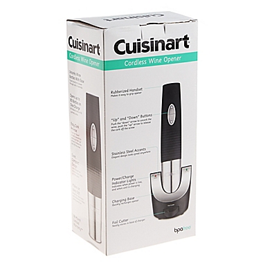 Cuisinart&reg; Cordless Wine Opener. View a larger version of this product image.