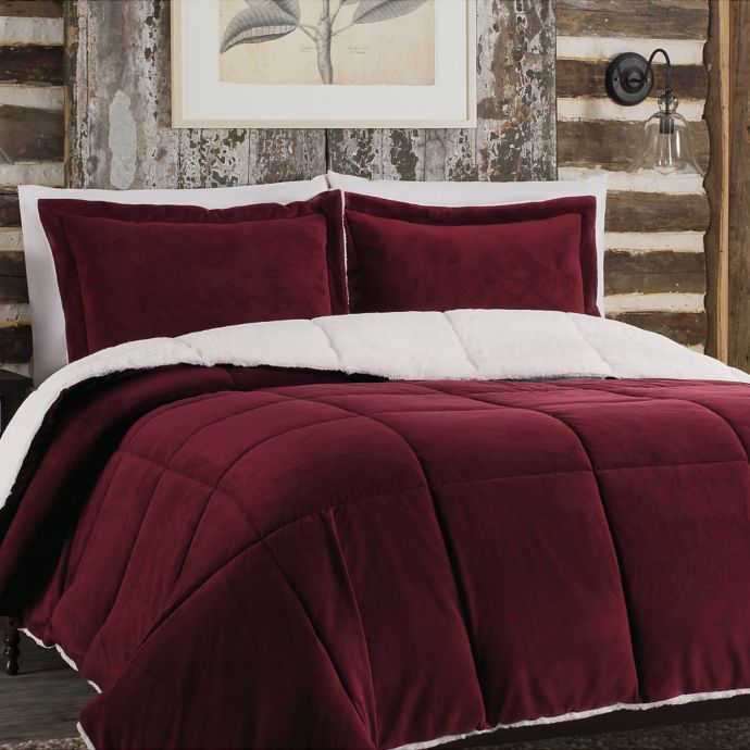 kohl's the big one reversible plush comforter