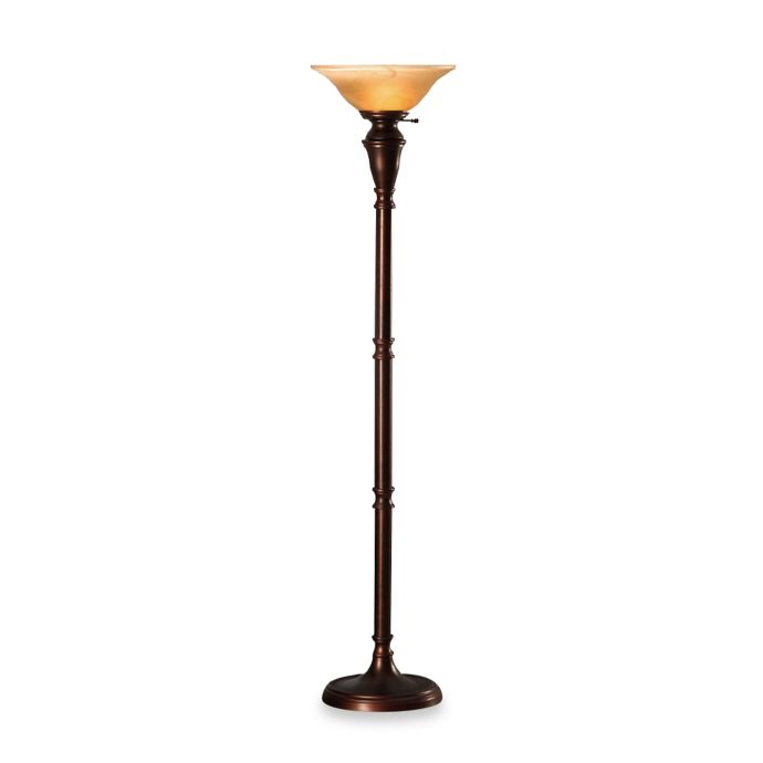 Maxwell Torchiere Floor Lamp | Bed Bath and Beyond Canada