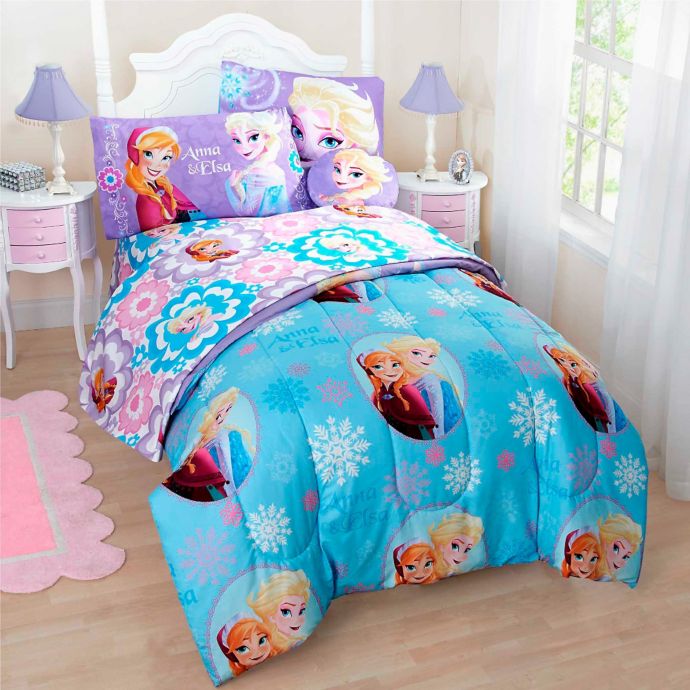 Disney Frozen Reversible Comforter Set Bed Bath Beyond